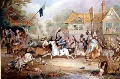 Donkey Derby by Romanticism