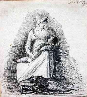 Mother and Child by Romanticism