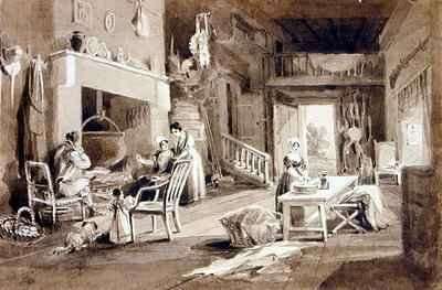 Kitchen at Brathay Hall by Romanticism