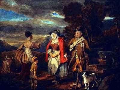 Encounter on the Road by Romanticism