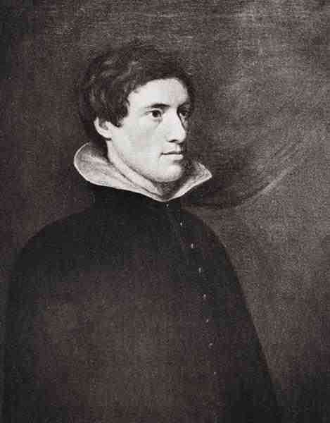 Charles Lamb 1775-1834 in his thirtieth year dressed as a Venetian senator by Romanticism
