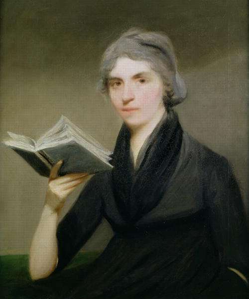 Portrait of Mary Wollstonecraft 1759-97 by Romanticism