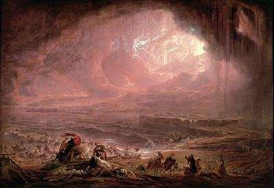 The Destruction of Herculaneum and Pompeii by Romanticism