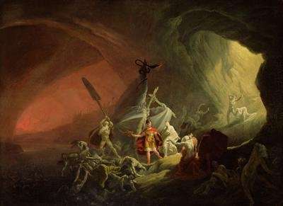 Aeneas and the Sibyl 1800 by Romanticism