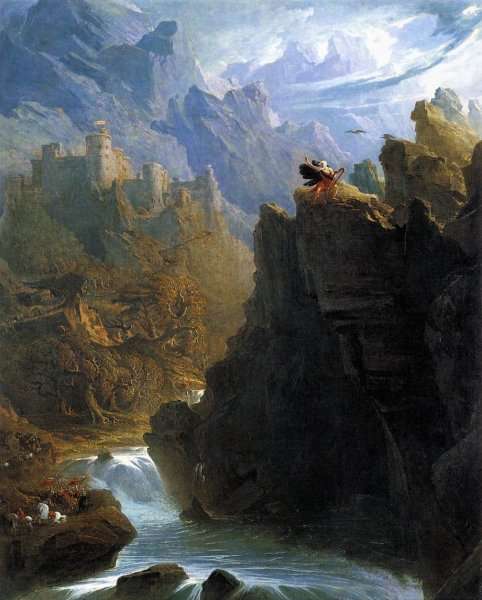 The Bard c. 1817 by Romanticism