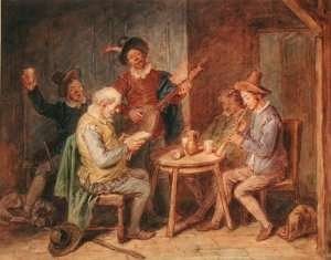 A Musical Party by Romanticism