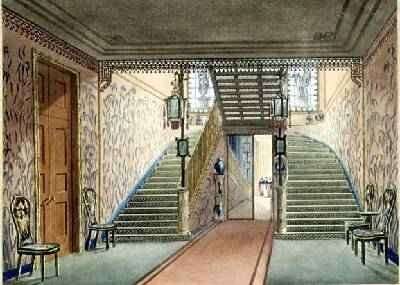The Staircase from Views of the Royal Pavilion, Brighton by Romanticism