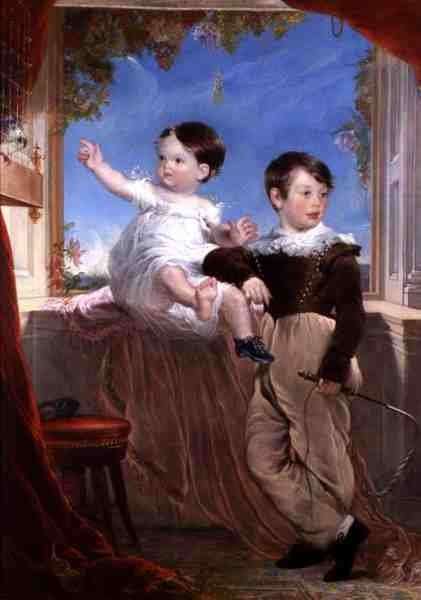 John Strange Williams and Sarah Ann Williams by Romanticism