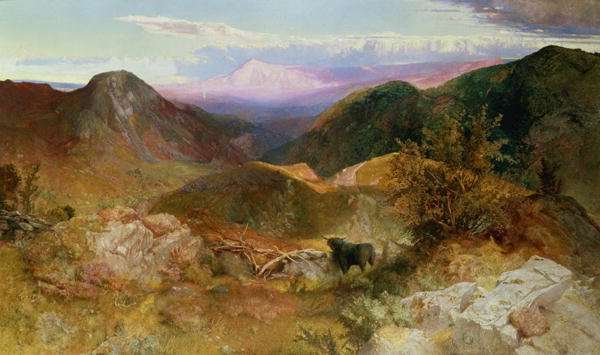 Glen Ogle, Scotland, 1860 by Romanticism