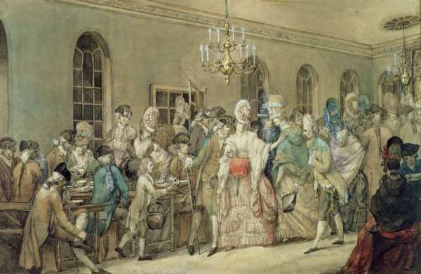 Bagnigge Wells, Finsbury, London, on a Sunday Evening, 1779 by Romanticism