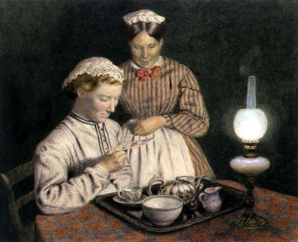 The Valentine Card by Romanticism