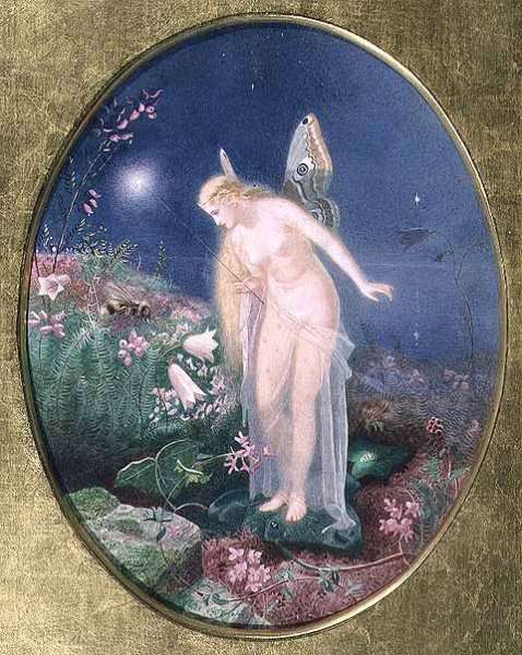 The Honey-Bags Steal from the Humble Bees (And from the Night Tapers their Waxen Thighs) And Light them at the Fairy Glow-Worm's Eyes by Romanticism