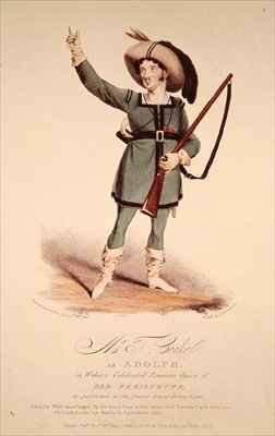Thomas Simpson Cooke 1782-1848 as Adolph in Webers Der Freischutz by Romanticism