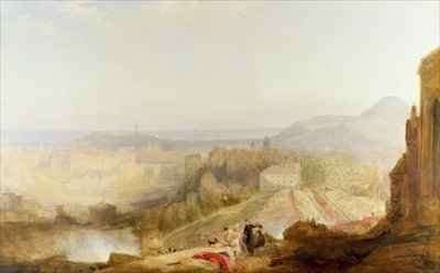 A Military Review on the Occasion of the Visit of George IV to Edinburgh by Romanticism