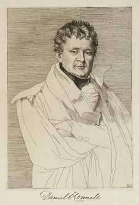 Daniel OConnell Dressed as a Kerry Chieftain by Romanticism