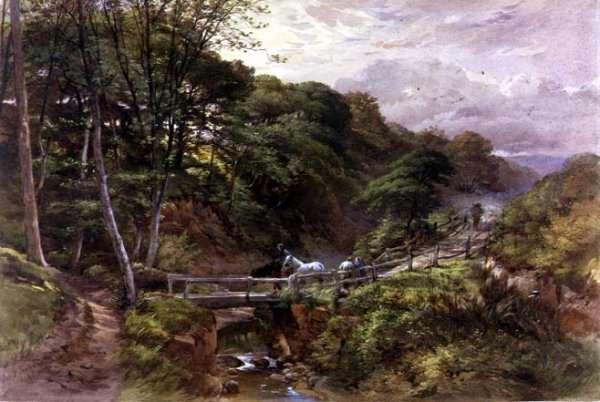 A Yorkshire Beck by Romanticism