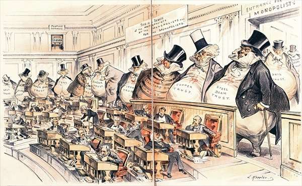 The Bosses of the Senate by Romanticism