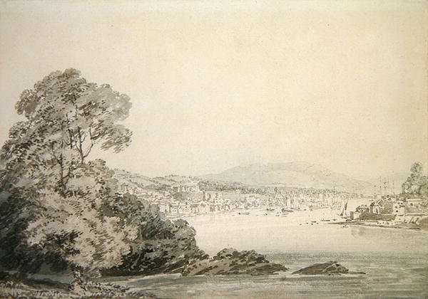 River Scene by Romanticism