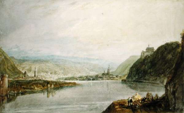 Remagen and Linz, 1817 by Romanticism