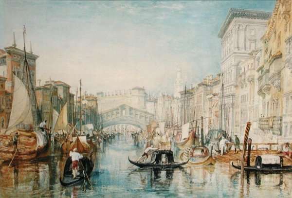 Venice The Rialto, 1820-21 by Romanticism