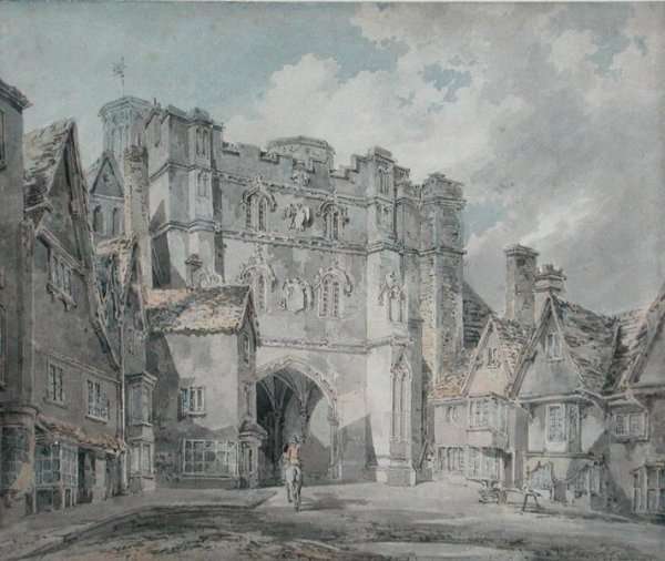 Christ Church Gate, Canterbury, 1793-94 by Romanticism
