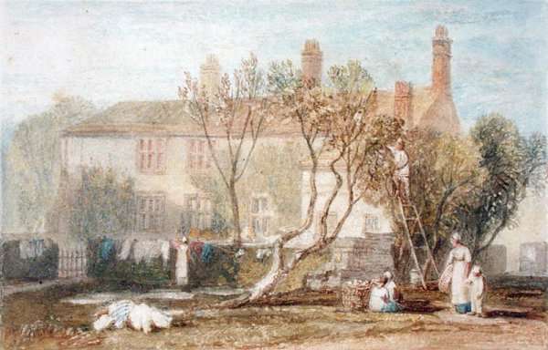 Steeton Manor House, near Farnley, c.1815-18 by Romanticism