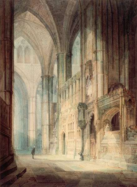 St. Erasmus in Bishop Islips Chapel, Westminster Abbey, 1796 by Romanticism
