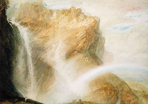 Upper Falls of the Reichenbach by Romanticism
