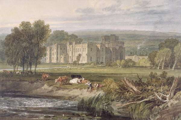 View of Hampton Court, Herefordshire, from the south-east, c.1806 by Romanticism