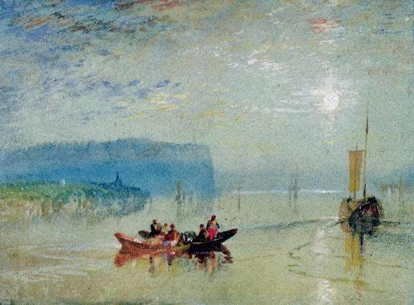 Scene on the Loire, near the Coteaux de Mauves, c.1830 by Romanticism
