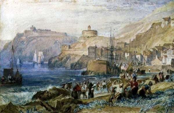 St. Mawes, Cornwall, c.1823 by Romanticism