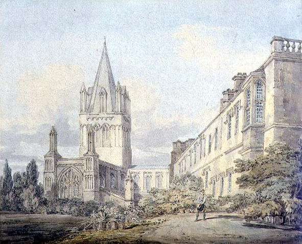 Christ Church Cathedral and Deanery, Oxford by Romanticism