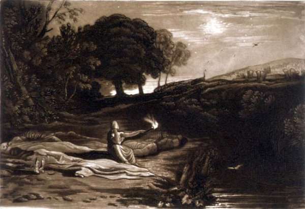 Rispah, from the Liber Studiorum, engraved by Robert Dunkarton, 1812 by Romanticism