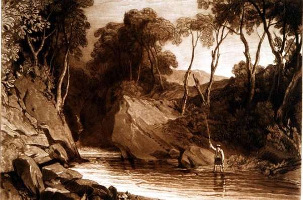 Near Blair Athol, from the Liber Studiorum, engraved by William Say, 1811 by Romanticism