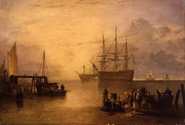 The Sun Rising through Vapour, c.1809 by Romanticism