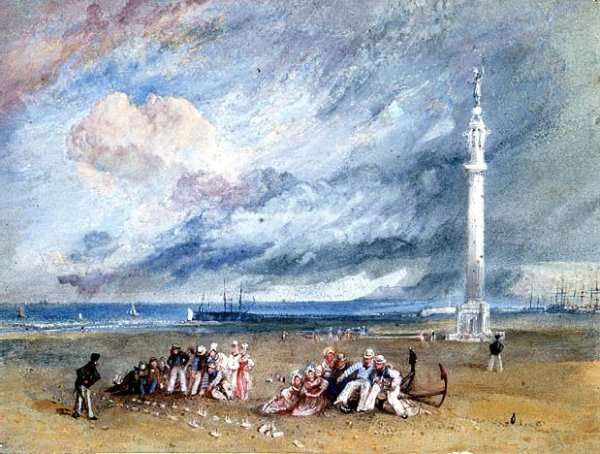 Yarmouth Sands, c.1824-30 by Romanticism