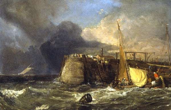Old Margate Pier by Romanticism