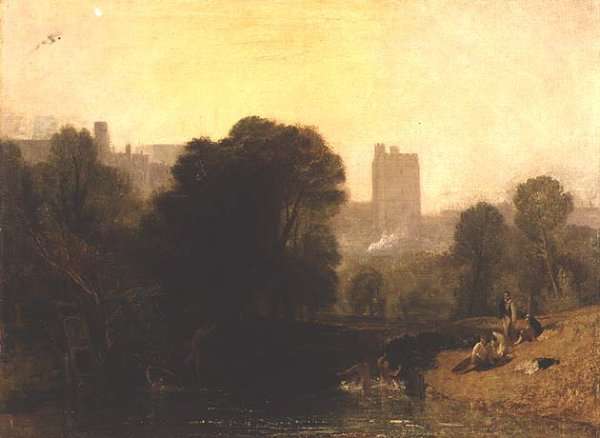 Near the Thames Lock, Windsor, c.1809 by Romanticism