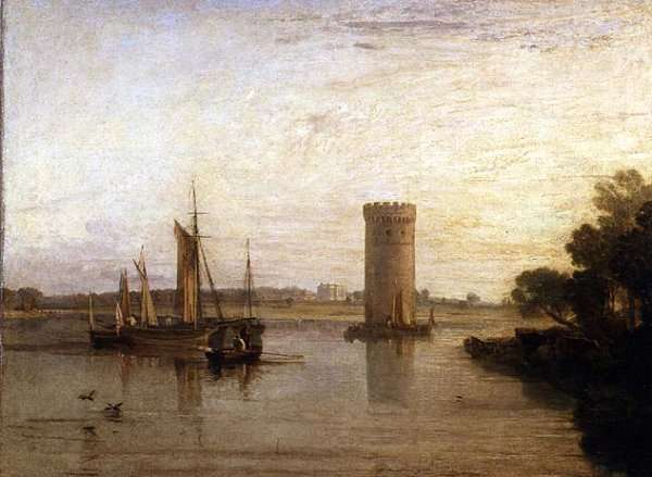 Tabley, the Seat of Sir J.F. Leicester, Bart. Calm Morning, c.1809 by Romanticism