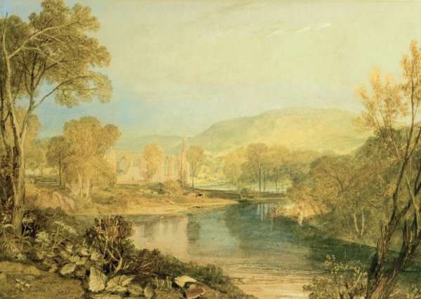 Bolton Abbey by Romanticism