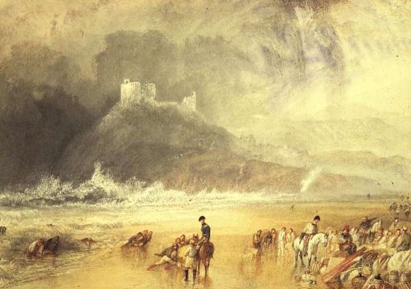 Criccieth Castle, 1835 by Romanticism