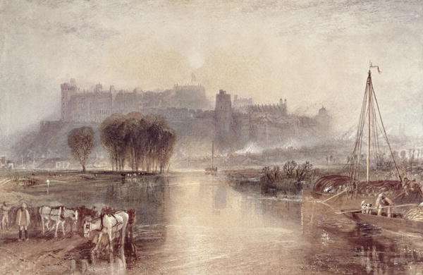 Windsor Castle by Romanticism