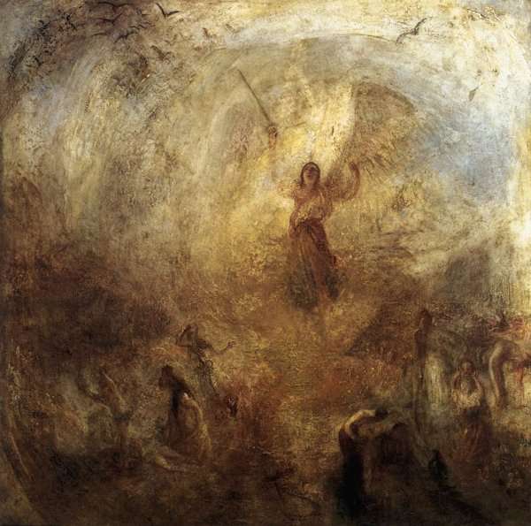 The Angel Standing in the Sun 1846 by Romanticism