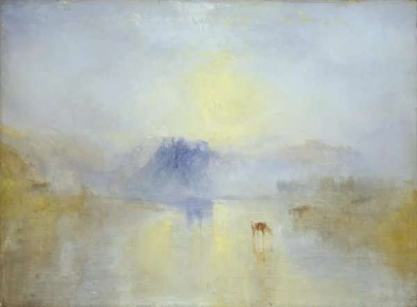 Norham Castle, Sunrise 1845 by Romanticism