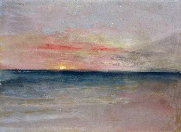 Sunset by Romanticism