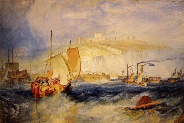 Dover Castle by Romanticism