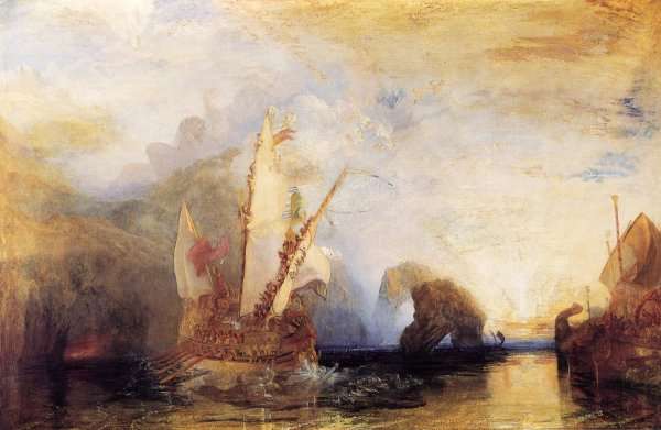 Odysseus Deriding Polyphemus by Romanticism