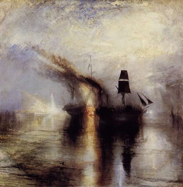 Peace - Burial at Sea 1842 by Romanticism