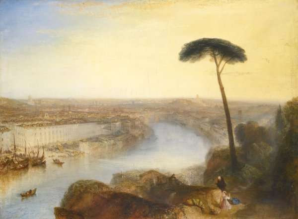Rome From Mount Aventine by Romanticism