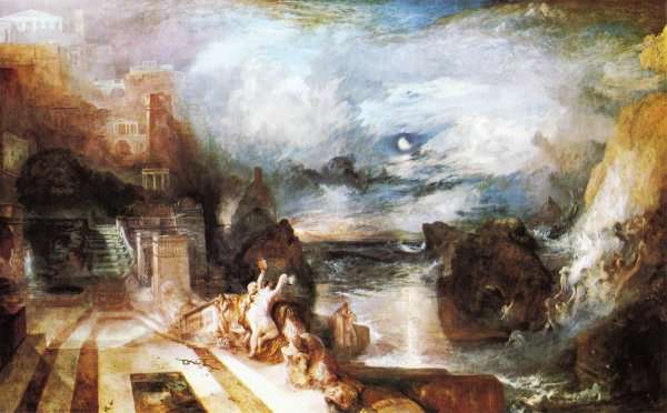 The Parting Of Hero And Leander From The Greek Of Musaeus by Romanticism